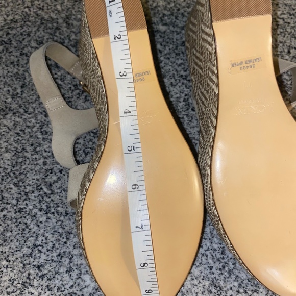 J. Crew Women's Suede Wedge Sandals - Picture 7 of 8